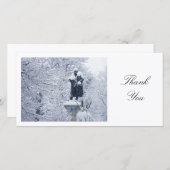 Neige dans le parc - Merci (Devant / Derrière)