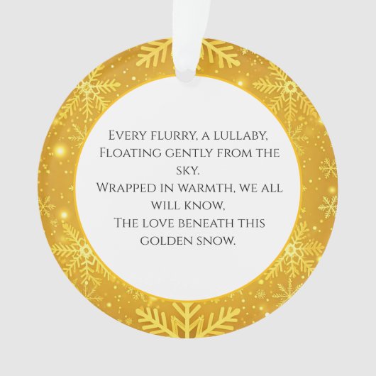 Neige dorée (devant)