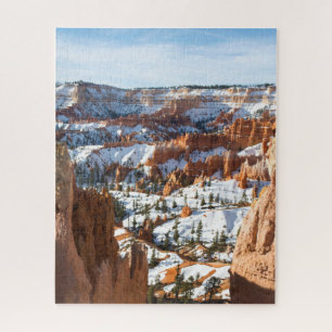 Neige du canyon de Bryce - 1 Jigsaw Puzzle