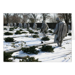 Neige du mémorial des anciens combattants de la gu