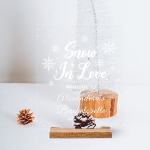 Neige en amour Bachelorette d'hiver
