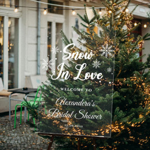 Neige en amour Fête des mariées d'hiver blanche Bi