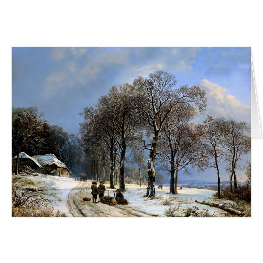 Neige hivernale (Devant horizontal)