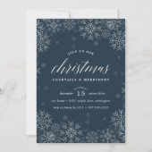 Neige | Invitation à la fête de Noël (Devant)