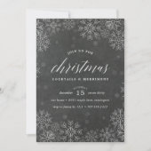 Neige | Invitation à la fête de Noël (Devant)