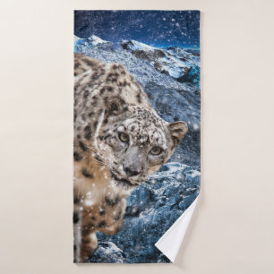 NEIGE LEOPARD NUAGE MARCHER