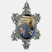 Neige Ours de Ker'Dunkedunk et ornement de flocon de (Gauche)