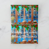 Neige pour carte de Noël (Intérieur)