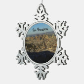 Neige San Francisco Twin Peaks #2 Ornement de flocon de  (Vue impression)