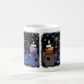 Neige ! Tasse de Noël de bande dessinée (Centre)