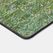 Neige - Vert Noël Arbre bureau Mat Pad (Coin)