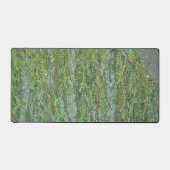 Neige - Vert Noël Arbre bureau Mat Pad (Recto)