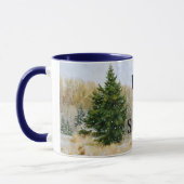 Neiges Laisser Neige Nature Mug Cup (Gauche)