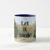Neiges Laisser Neige Nature Mug Cup (Centre)