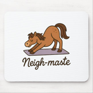 Neigh-maste Grappig Paard Yoga Liefhebber Meditati Muismat