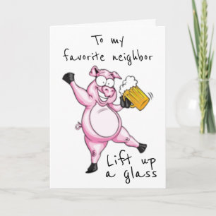 **NEIGHBOR* KLAAR VOOR CELEBRAAT **ZWAARDAG ** KAA KAART