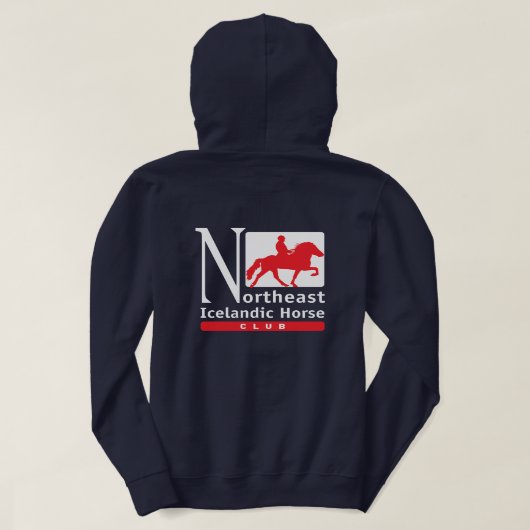 NEIHC Women's Hoodie (Design achterkant)