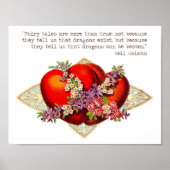 Neil Gaiman Quote Poster (Voorkant)