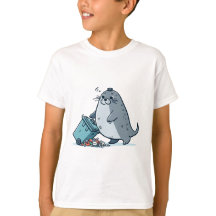 Neil The Wheely Bin Vernietigt Seal