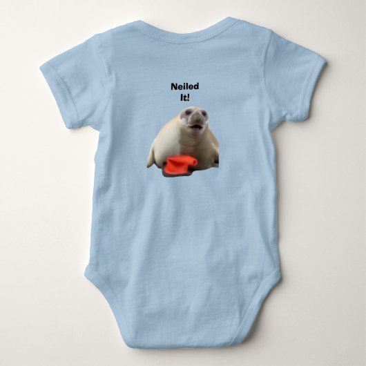 Neiled Het Baby Bodysuit (Achterkant)