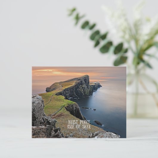 Neist Point, eiland Skye, Schotland Briefkaart (Staand voorkant)