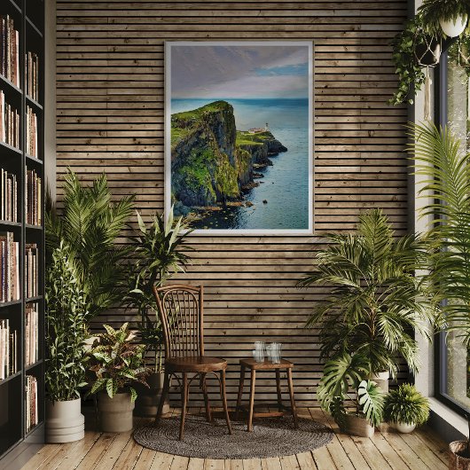 Neist Point Vuurtoren Canvas Print - Isle of Skye