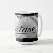 Neitare Mug : Charme minimaliste en monochrome (Devant droit)