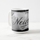 Neitare Mug : Charme minimaliste en monochrome (Devant gauche)