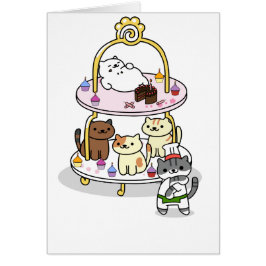 Neko-ingang - Cake stand Party - Blank