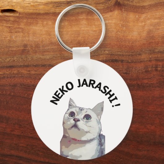 NEKO JARASHI キーホルダー　by ramu Sleutelhanger (Voorkant)