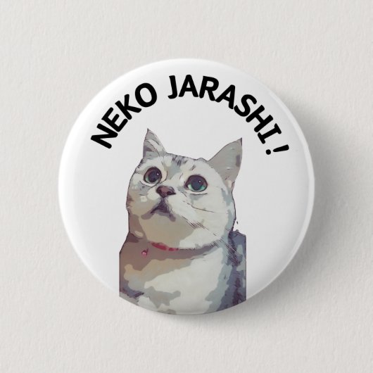 NEKO JARASHI button badge by ramu (Devant)