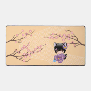 Neko Kokeshi Pop - Kat Oren meisje Bureaumat