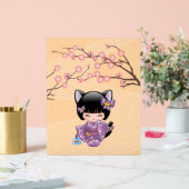 Neko Kokeshi Poupée - Cat Ears Geisha Girl (Mariage)