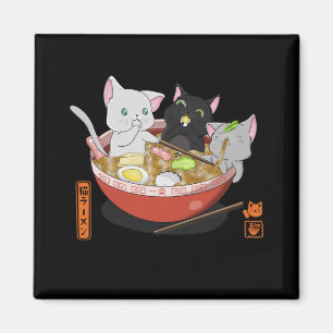 Neko Ramen cat Magneet
