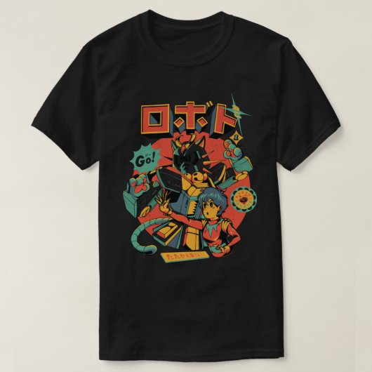 Neko Roboto T-shirt (Design voorkant)