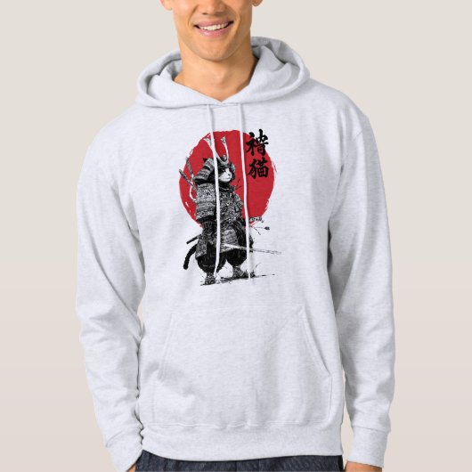 Neko Samurai Hoodie (Voorkant)