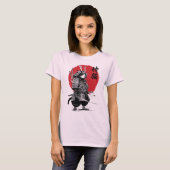 Neko Samurai T-shirt (Voorkant volledig)