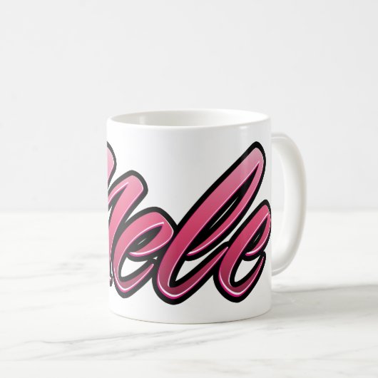 Nele faded pink Tasse de thé (Devant droit)