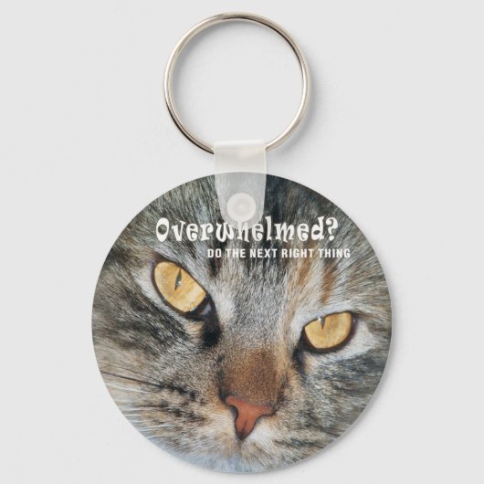 Nellie overweldigd sleutelhanger (Voorkant)