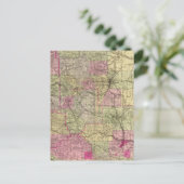 Nell's Topografische kaart van Colorado (Staand voorkant)