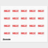 Nelly Stamp Ronde Sticker (Vel)