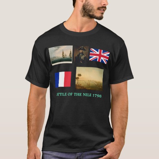 Nelson Battle of the Nile (Aboukir Bay) T-shirt (Voorkant)