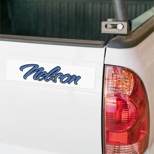 Nelson Blue Autocollant (Sur camion)