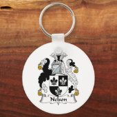 Nelson Family Crest Sleutelhanger (Voorkant)