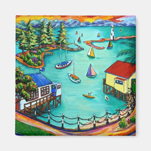 Nelson Harbour Magnet Magneet (Voorkant)