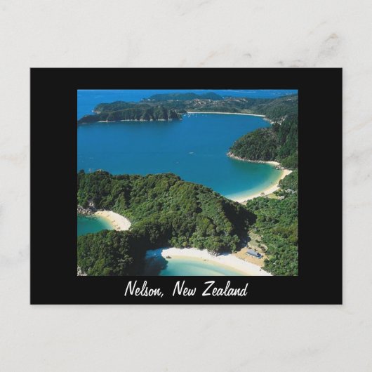 Nelson New Zealand briefkaart (Voorkant)