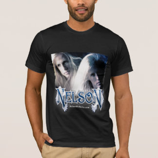 NELSON  zwart t-shirt - mannen