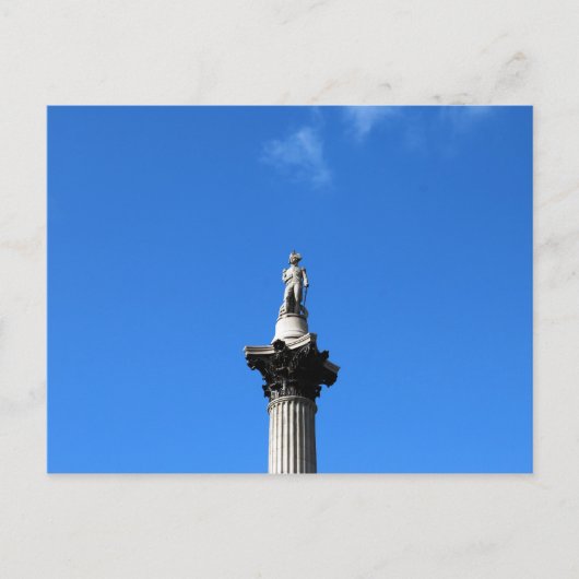 Nelson's column briefkaart (Voorkant)