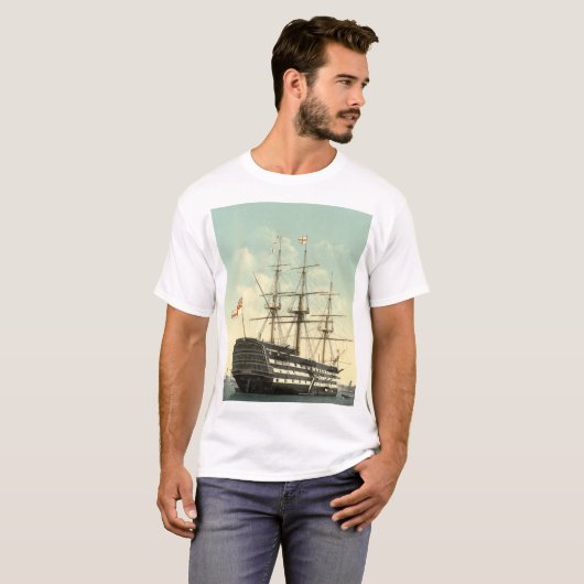 Nelson's HMS Victory T-shirt (Voorkant volledig)