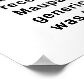 Nematode Roundworm Caenorhabditis Elegans Diagram Poster (Hoek)